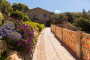 Beautiful stone pathway to main door